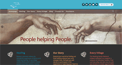 Desktop Screenshot of healinghandsnetwork.org